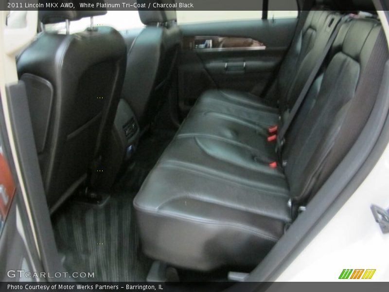 White Platinum Tri-Coat / Charcoal Black 2011 Lincoln MKX AWD