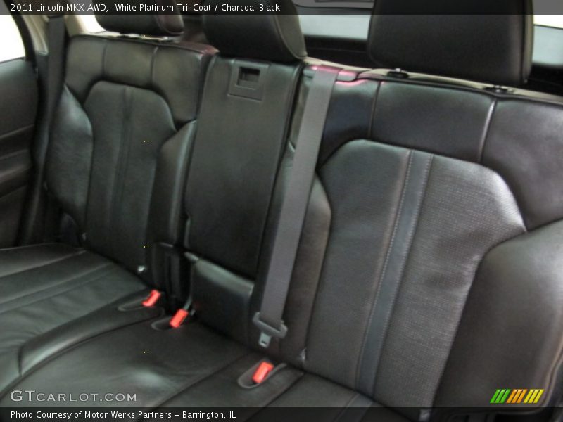 White Platinum Tri-Coat / Charcoal Black 2011 Lincoln MKX AWD