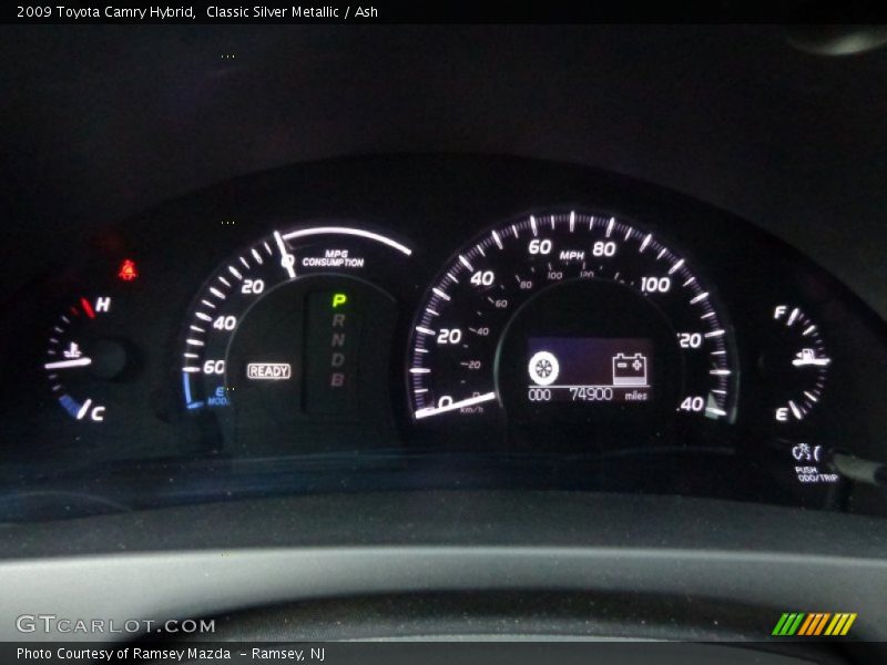 Classic Silver Metallic / Ash 2009 Toyota Camry Hybrid