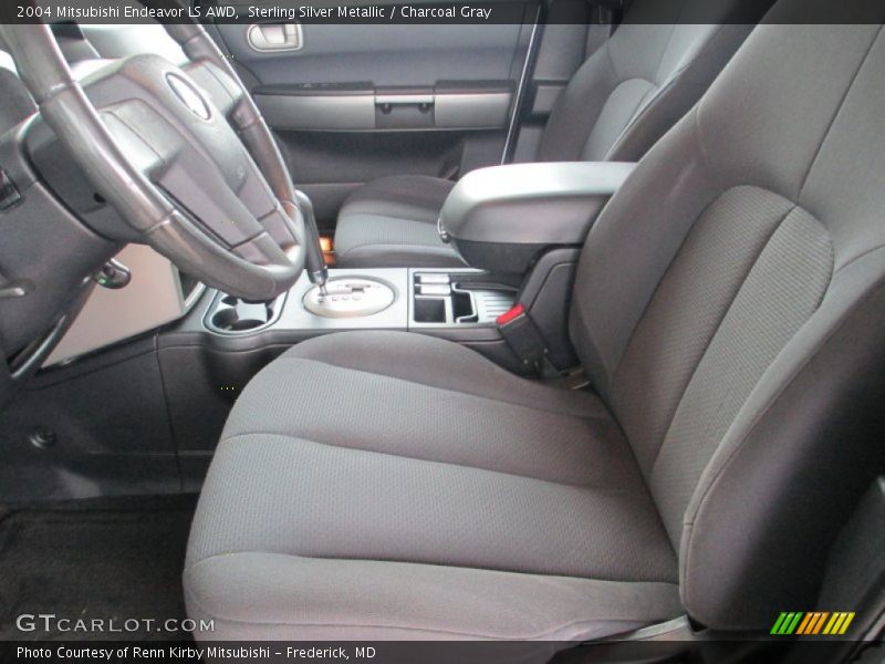 Sterling Silver Metallic / Charcoal Gray 2004 Mitsubishi Endeavor LS AWD