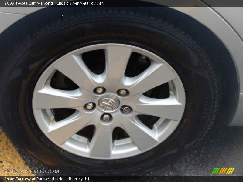 Classic Silver Metallic / Ash 2009 Toyota Camry Hybrid