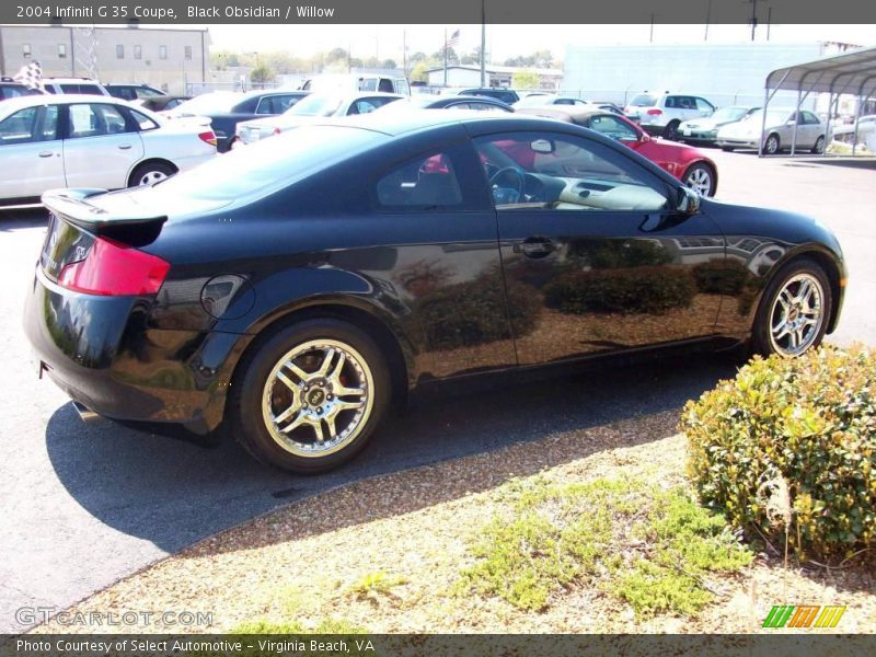 Black Obsidian / Willow 2004 Infiniti G 35 Coupe