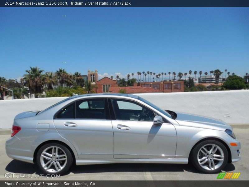 Iridium Silver Metallic / Ash/Black 2014 Mercedes-Benz C 250 Sport