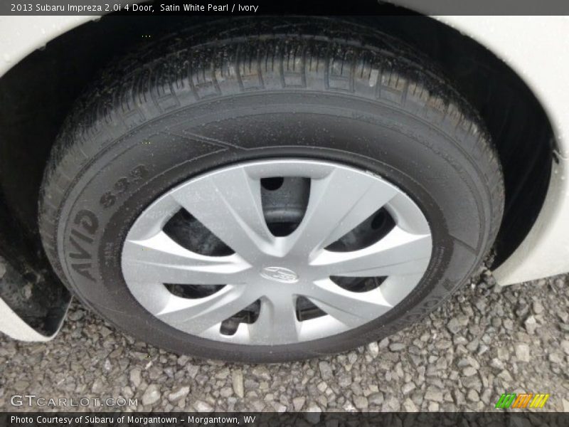 Satin White Pearl / Ivory 2013 Subaru Impreza 2.0i 4 Door