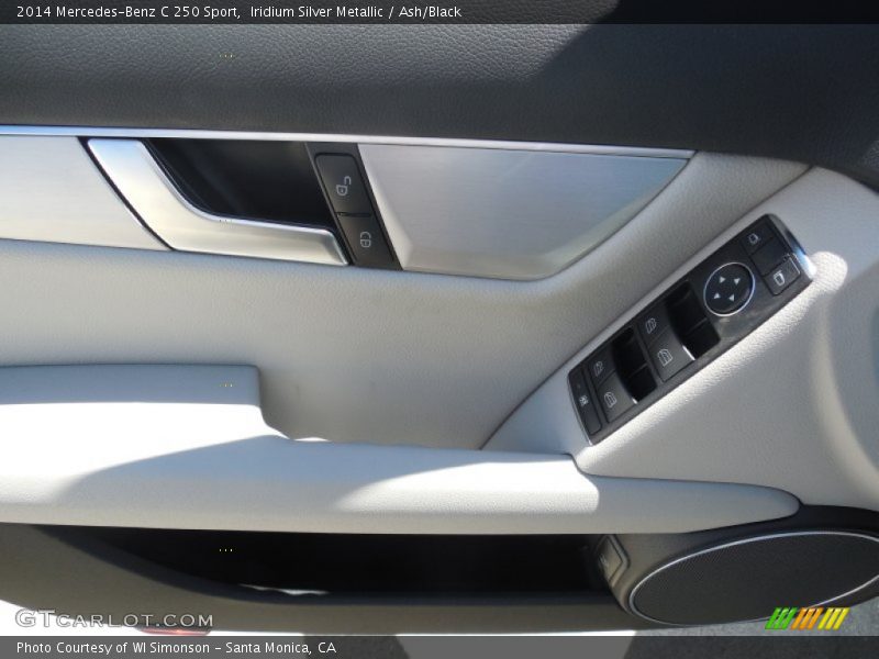 Iridium Silver Metallic / Ash/Black 2014 Mercedes-Benz C 250 Sport