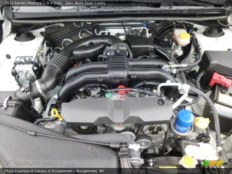 Satin White Pearl / Ivory 2013 Subaru Impreza 2.0i 4 Door