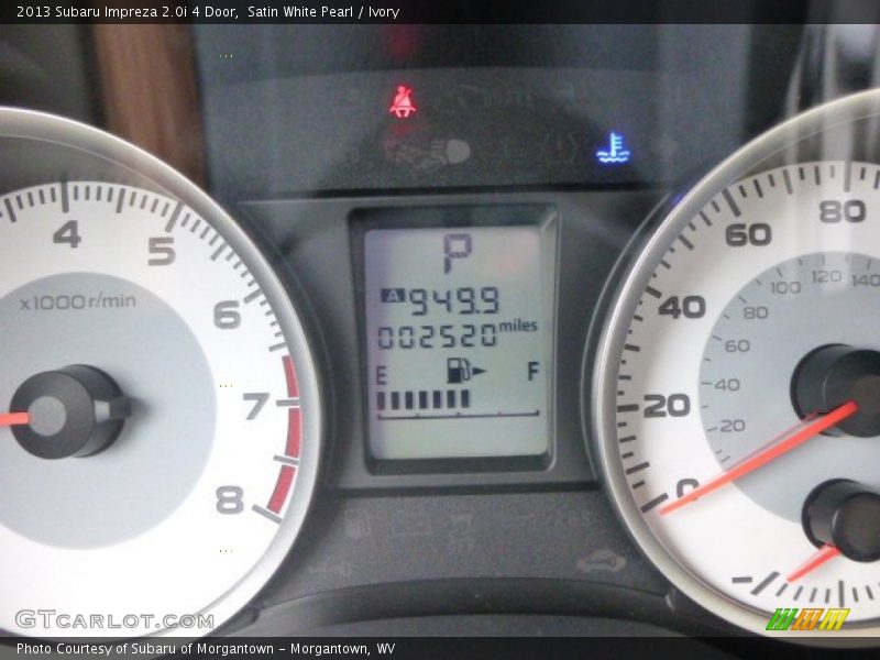 Satin White Pearl / Ivory 2013 Subaru Impreza 2.0i 4 Door