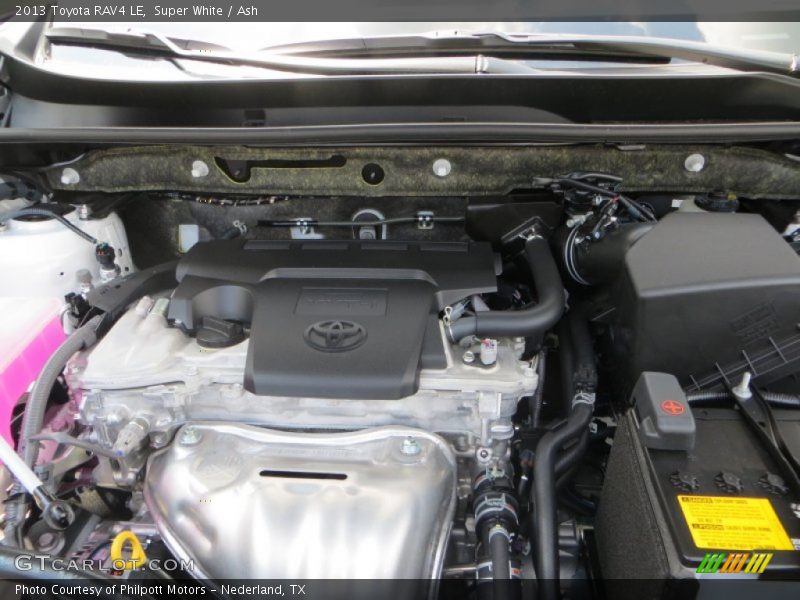 Super White / Ash 2013 Toyota RAV4 LE