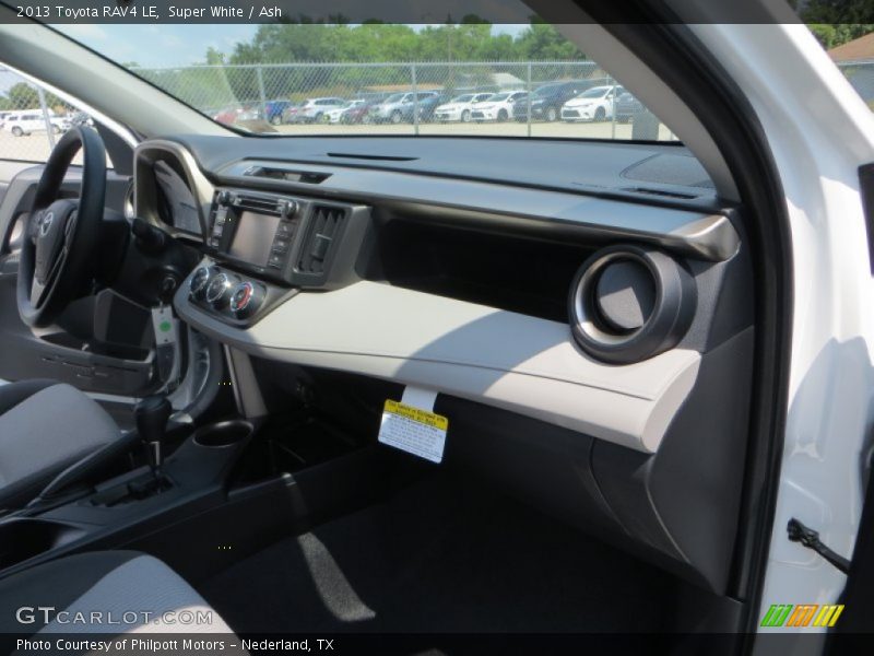 Super White / Ash 2013 Toyota RAV4 LE