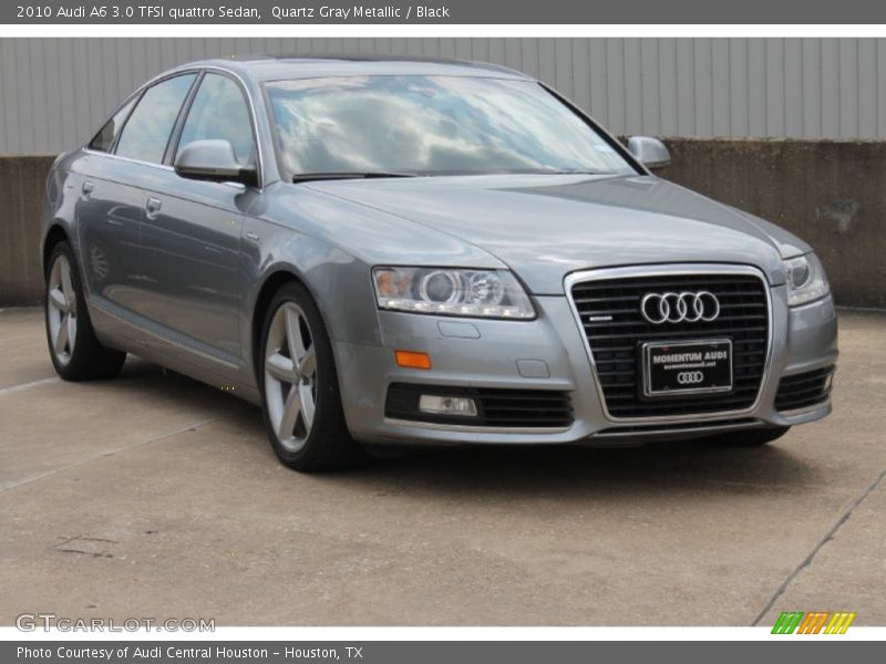 Quartz Gray Metallic / Black 2010 Audi A6 3.0 TFSI quattro Sedan