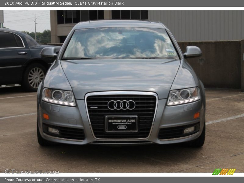 Quartz Gray Metallic / Black 2010 Audi A6 3.0 TFSI quattro Sedan