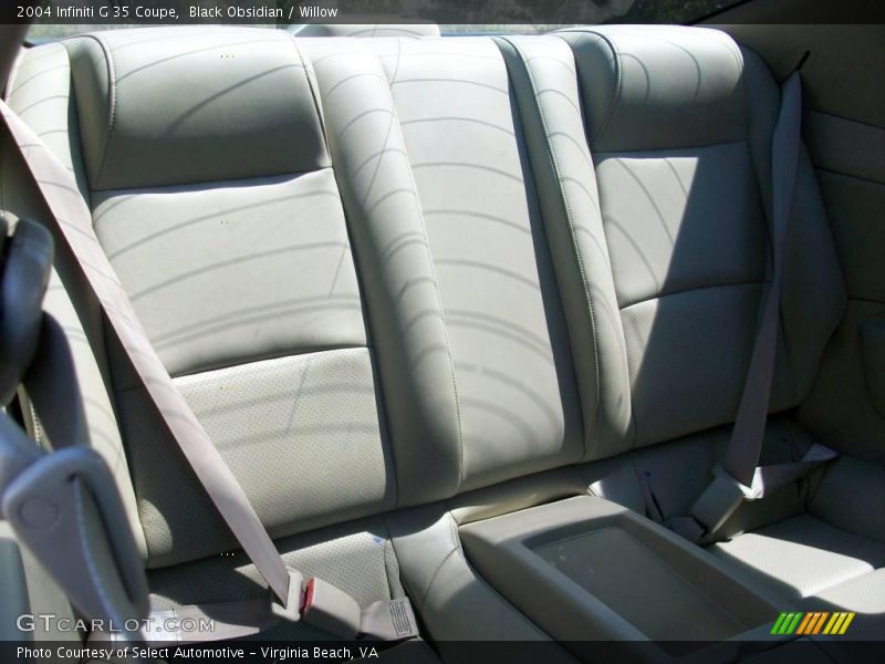 Black Obsidian / Willow 2004 Infiniti G 35 Coupe