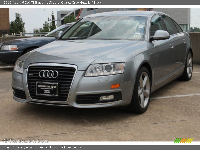 Quartz Gray Metallic / Black 2010 Audi A6 3.0 TFSI quattro Sedan