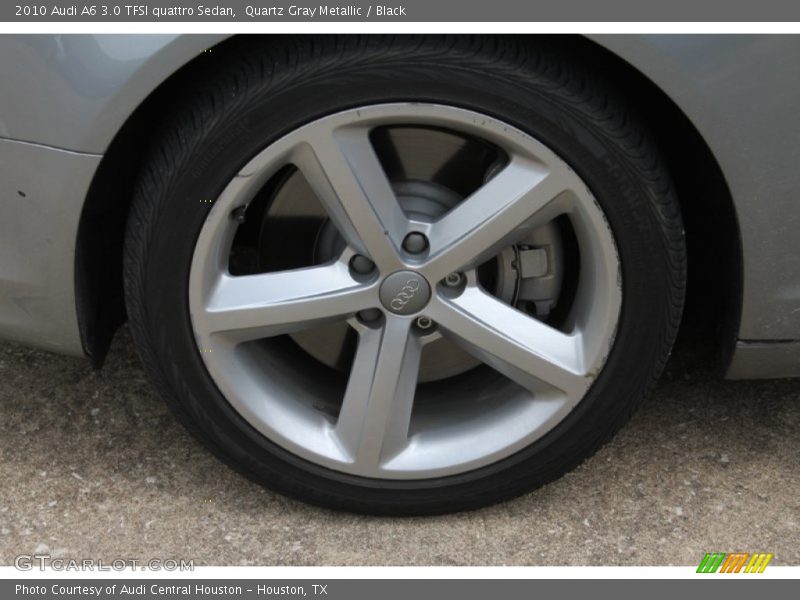 Quartz Gray Metallic / Black 2010 Audi A6 3.0 TFSI quattro Sedan