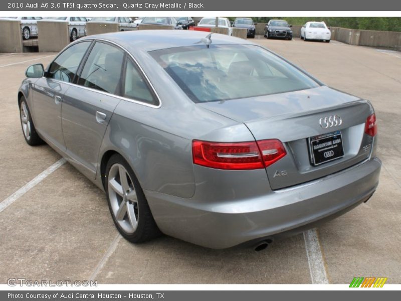 Quartz Gray Metallic / Black 2010 Audi A6 3.0 TFSI quattro Sedan
