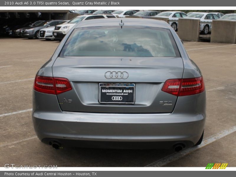 Quartz Gray Metallic / Black 2010 Audi A6 3.0 TFSI quattro Sedan