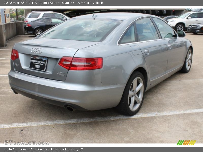Quartz Gray Metallic / Black 2010 Audi A6 3.0 TFSI quattro Sedan