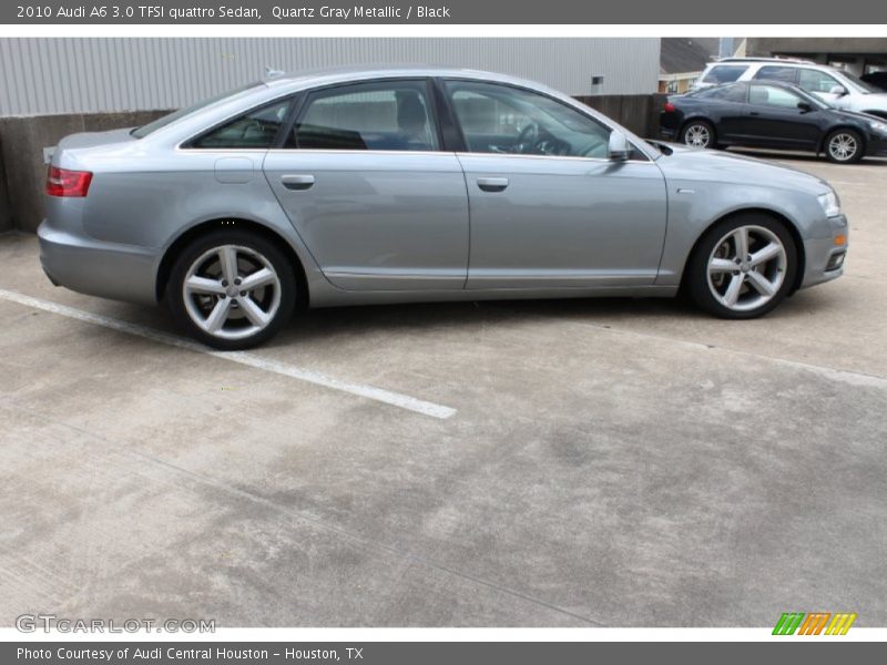 Quartz Gray Metallic / Black 2010 Audi A6 3.0 TFSI quattro Sedan