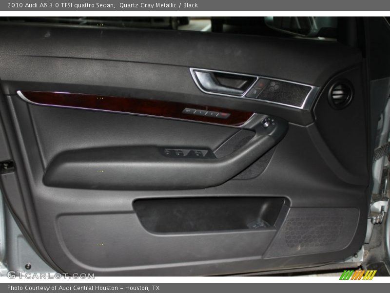 Quartz Gray Metallic / Black 2010 Audi A6 3.0 TFSI quattro Sedan