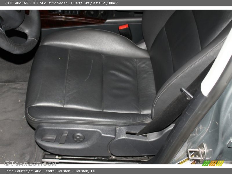 Quartz Gray Metallic / Black 2010 Audi A6 3.0 TFSI quattro Sedan