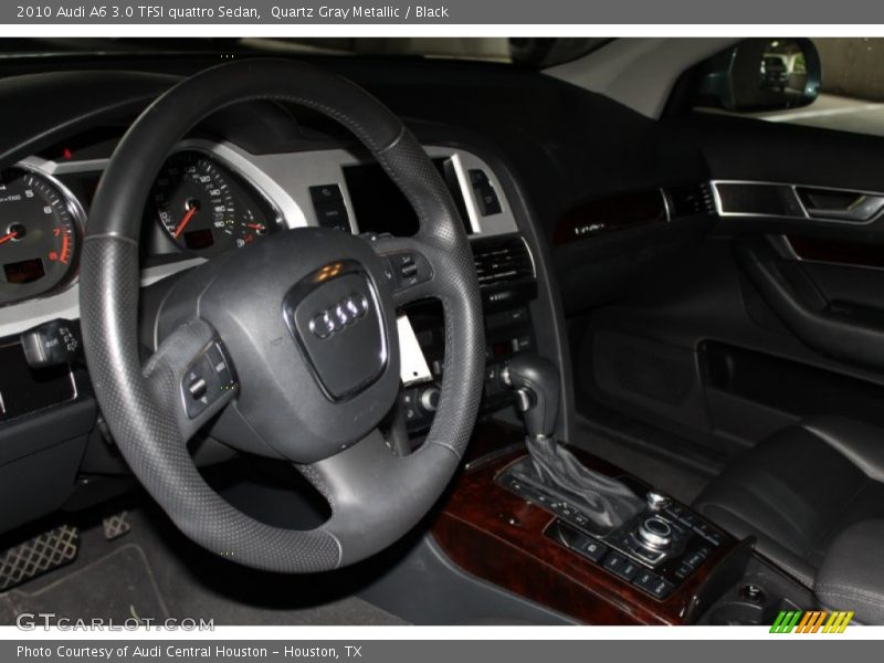 Quartz Gray Metallic / Black 2010 Audi A6 3.0 TFSI quattro Sedan