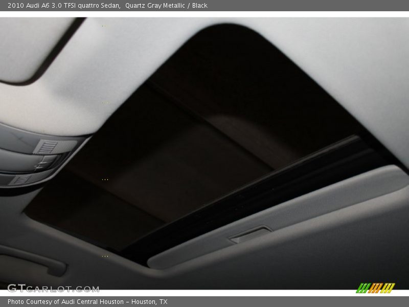 Quartz Gray Metallic / Black 2010 Audi A6 3.0 TFSI quattro Sedan