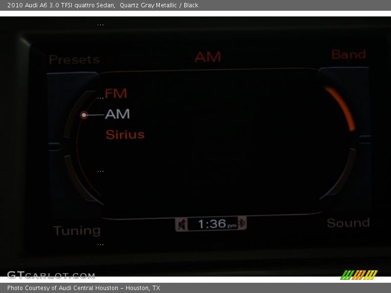 Quartz Gray Metallic / Black 2010 Audi A6 3.0 TFSI quattro Sedan