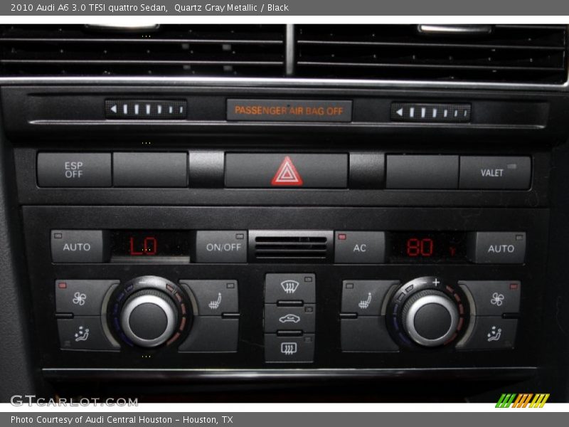 Quartz Gray Metallic / Black 2010 Audi A6 3.0 TFSI quattro Sedan