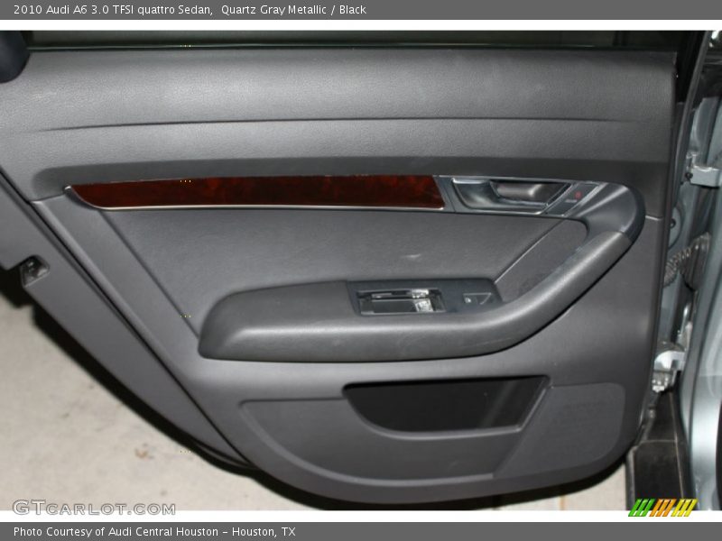 Quartz Gray Metallic / Black 2010 Audi A6 3.0 TFSI quattro Sedan