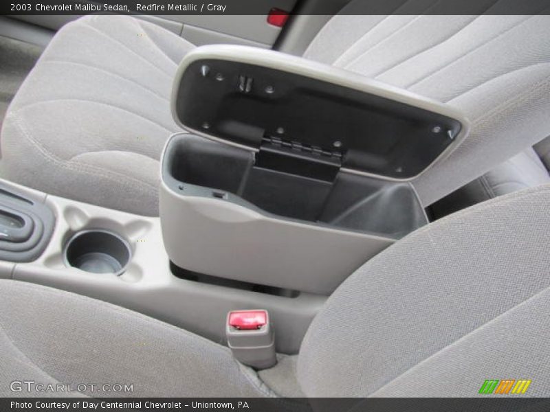 Redfire Metallic / Gray 2003 Chevrolet Malibu Sedan