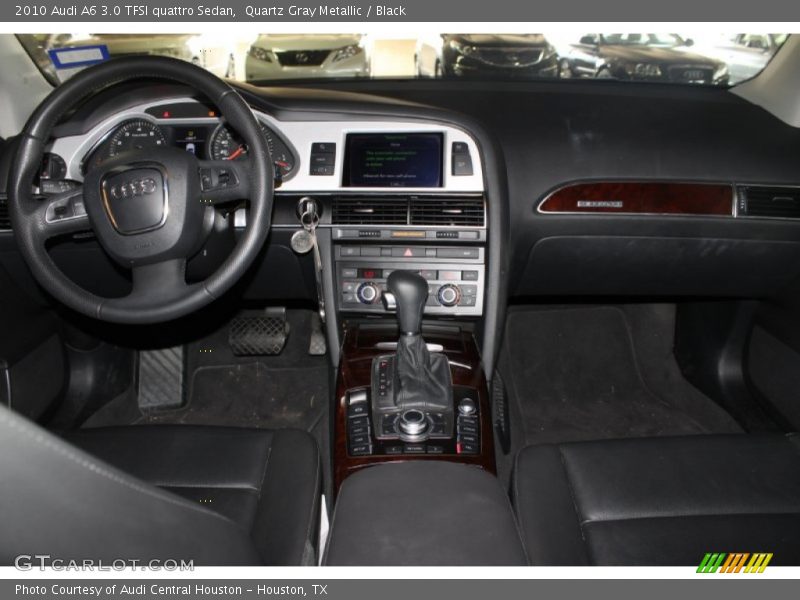 Quartz Gray Metallic / Black 2010 Audi A6 3.0 TFSI quattro Sedan