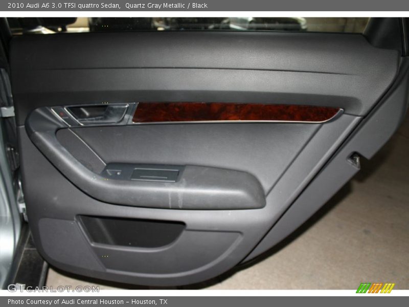 Quartz Gray Metallic / Black 2010 Audi A6 3.0 TFSI quattro Sedan