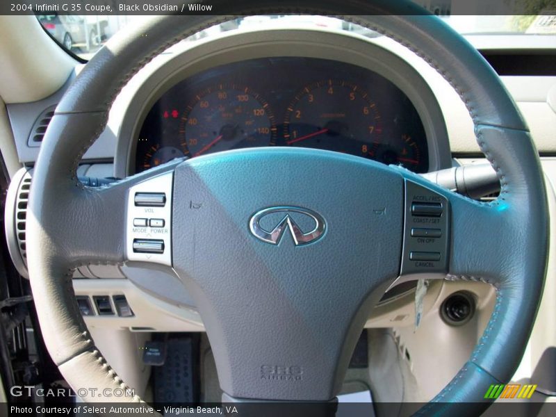 Black Obsidian / Willow 2004 Infiniti G 35 Coupe