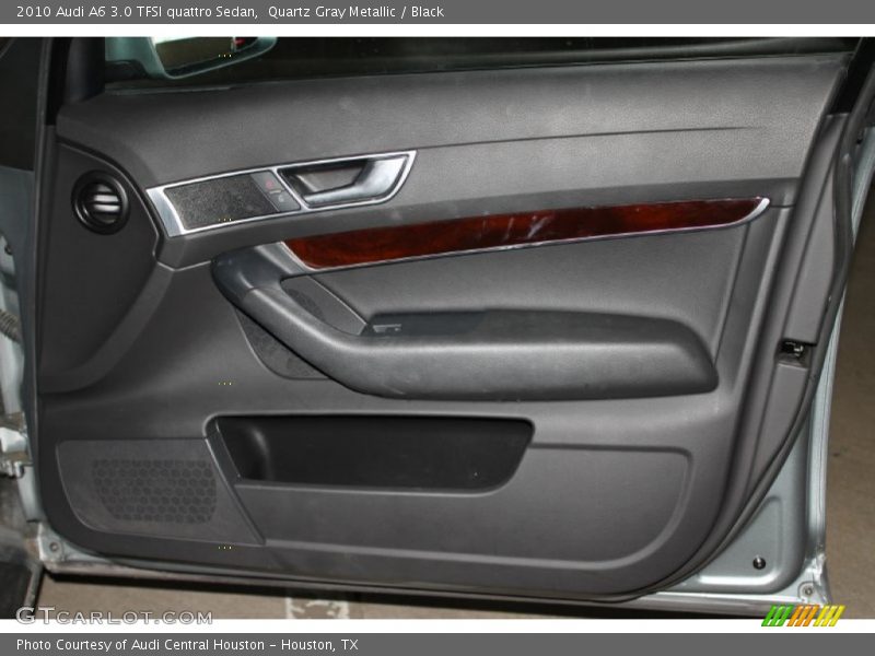 Quartz Gray Metallic / Black 2010 Audi A6 3.0 TFSI quattro Sedan