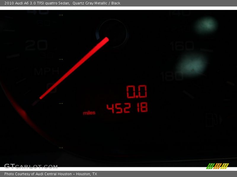 Quartz Gray Metallic / Black 2010 Audi A6 3.0 TFSI quattro Sedan
