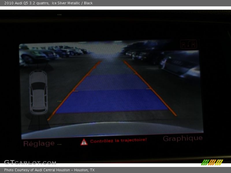 Ice Silver Metallic / Black 2010 Audi Q5 3.2 quattro