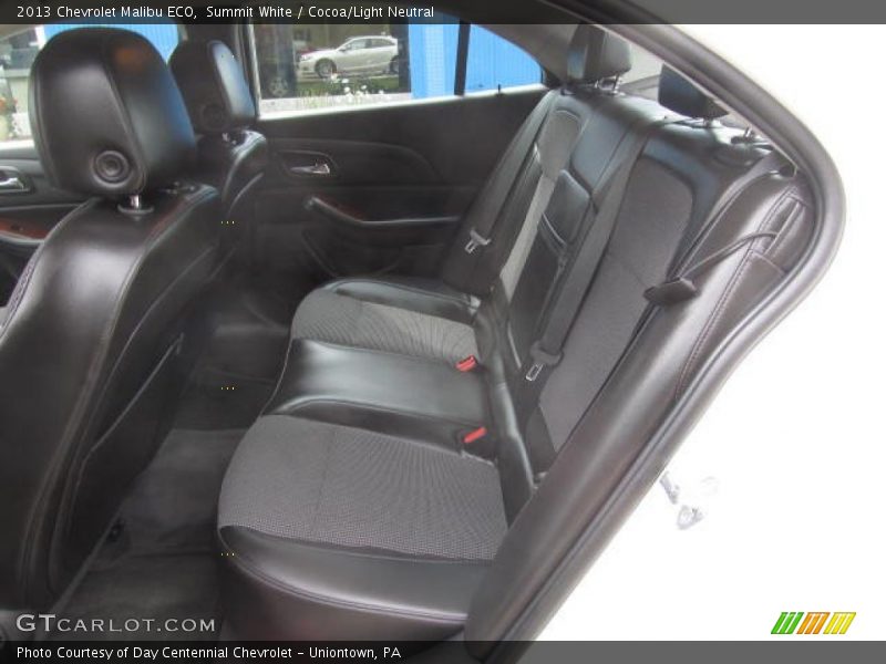 Summit White / Cocoa/Light Neutral 2013 Chevrolet Malibu ECO