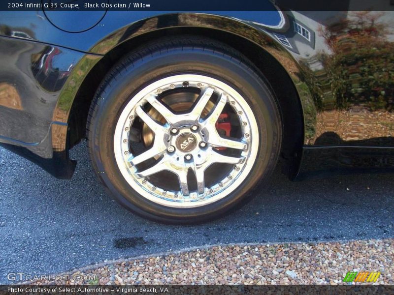 Black Obsidian / Willow 2004 Infiniti G 35 Coupe