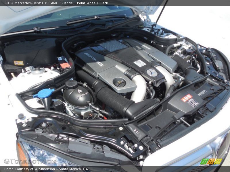  2014 E 63 AMG S-Model Engine - 5.5 Liter AMG Biturbo DOHC 32-Valve VVT V8