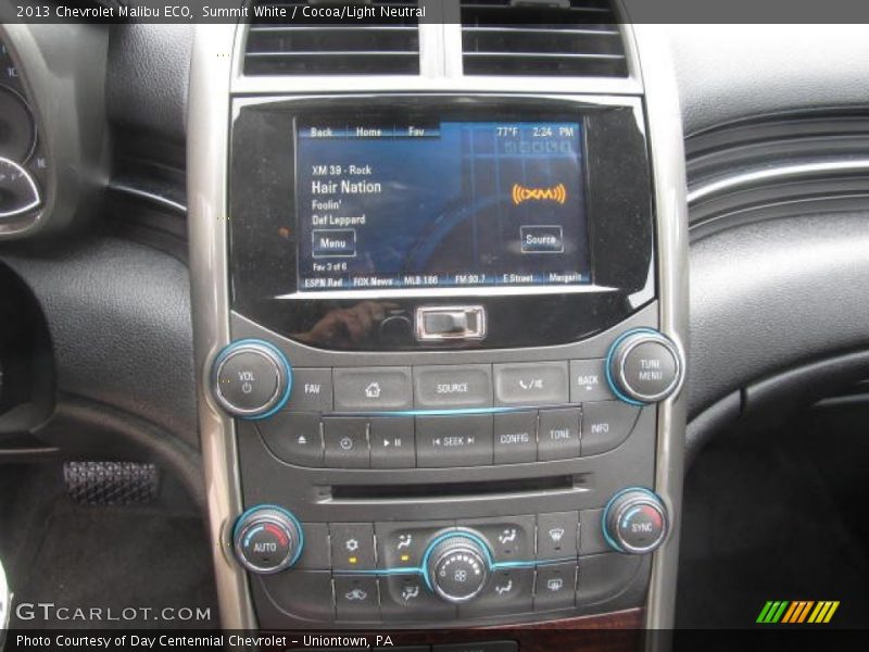Summit White / Cocoa/Light Neutral 2013 Chevrolet Malibu ECO
