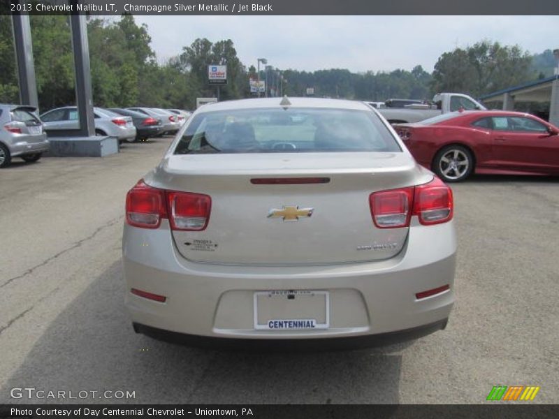 Champagne Silver Metallic / Jet Black 2013 Chevrolet Malibu LT