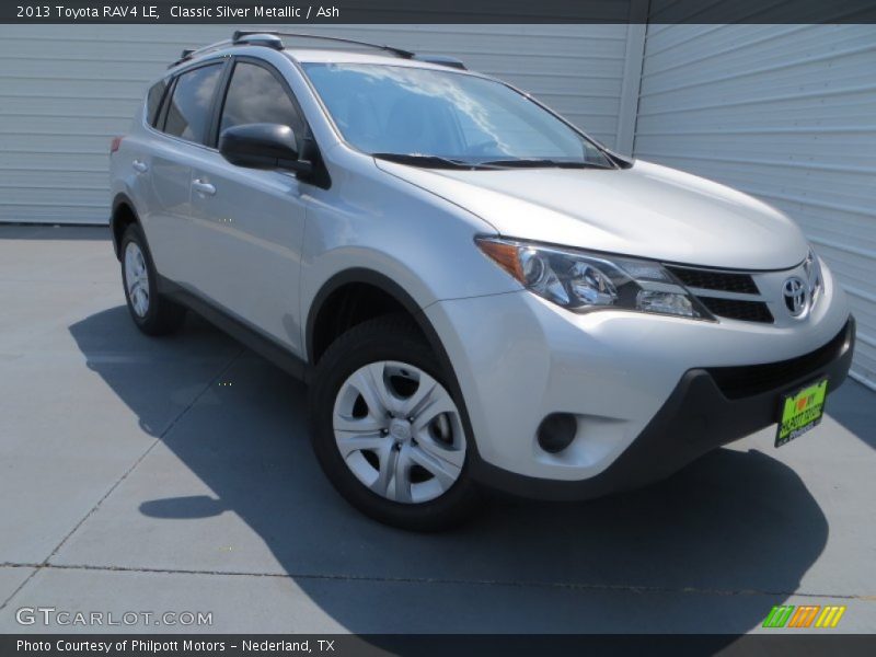 Classic Silver Metallic / Ash 2013 Toyota RAV4 LE