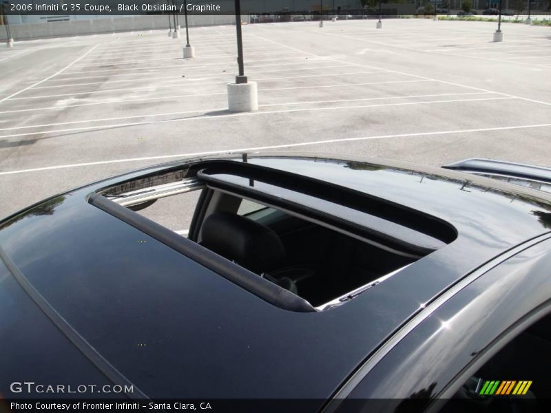 Black Obsidian / Graphite 2006 Infiniti G 35 Coupe