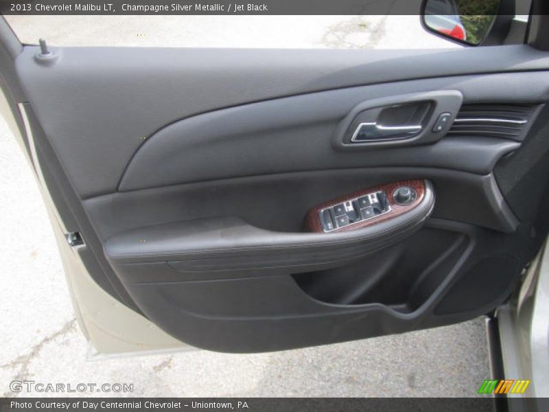 Champagne Silver Metallic / Jet Black 2013 Chevrolet Malibu LT