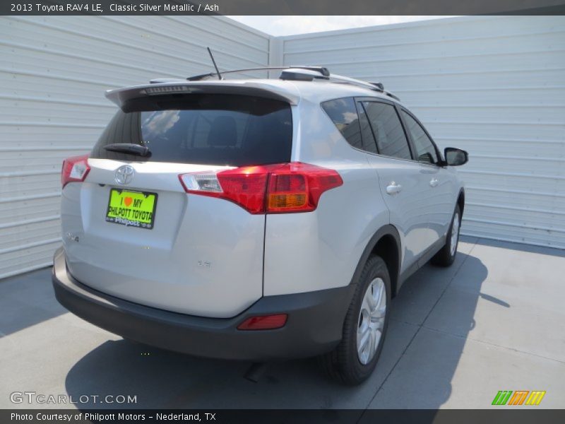Classic Silver Metallic / Ash 2013 Toyota RAV4 LE
