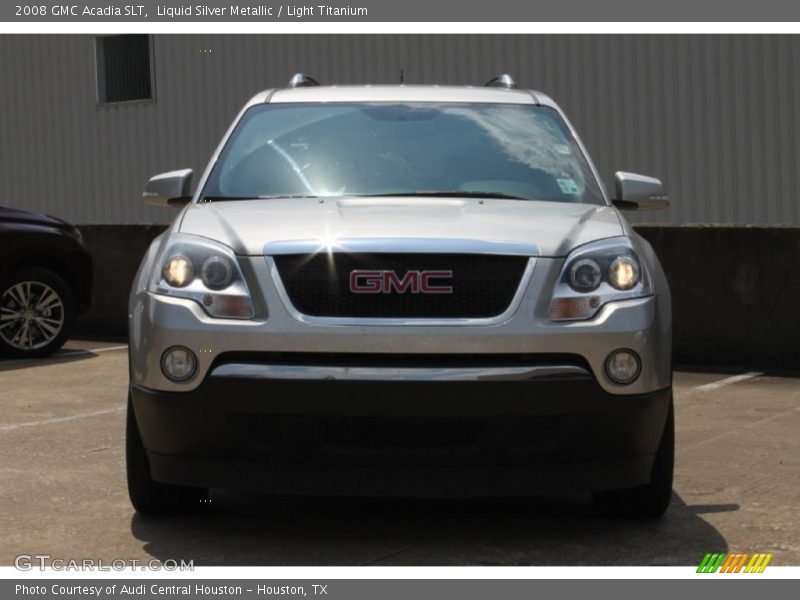 Liquid Silver Metallic / Light Titanium 2008 GMC Acadia SLT