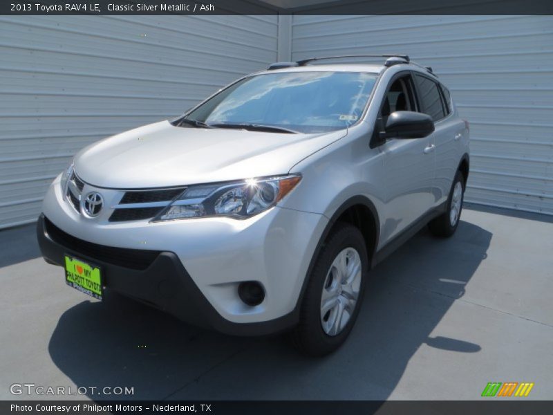 Classic Silver Metallic / Ash 2013 Toyota RAV4 LE