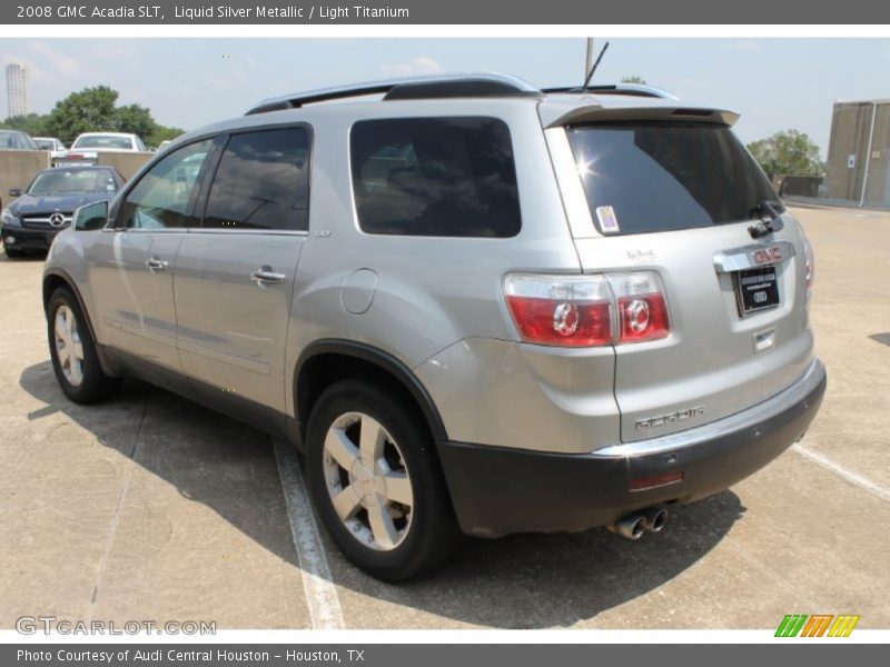 Liquid Silver Metallic / Light Titanium 2008 GMC Acadia SLT