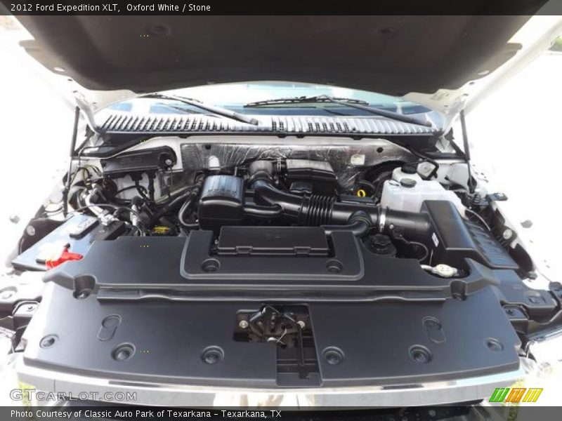 Oxford White / Stone 2012 Ford Expedition XLT