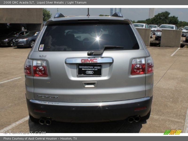 Liquid Silver Metallic / Light Titanium 2008 GMC Acadia SLT